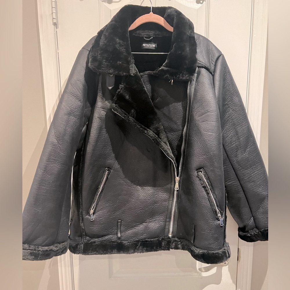 Black Naked Wardrobe oversized jacket.